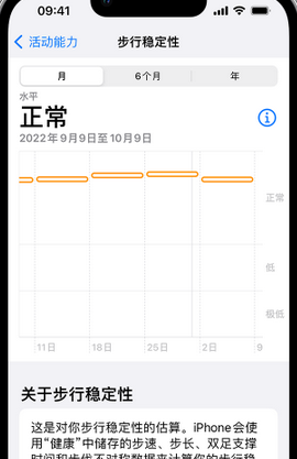 和顺iPhone手机维修如何在iPhone开启'步行稳定性通知'