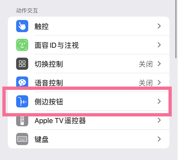 和顺苹果14维修店分享iPhone14 Plus侧键双击下载功能关闭方法 