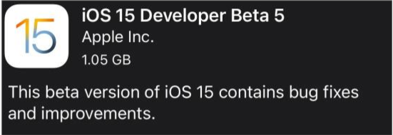 和顺苹果手机维修分享如何升级到iOS15.0 beta5 